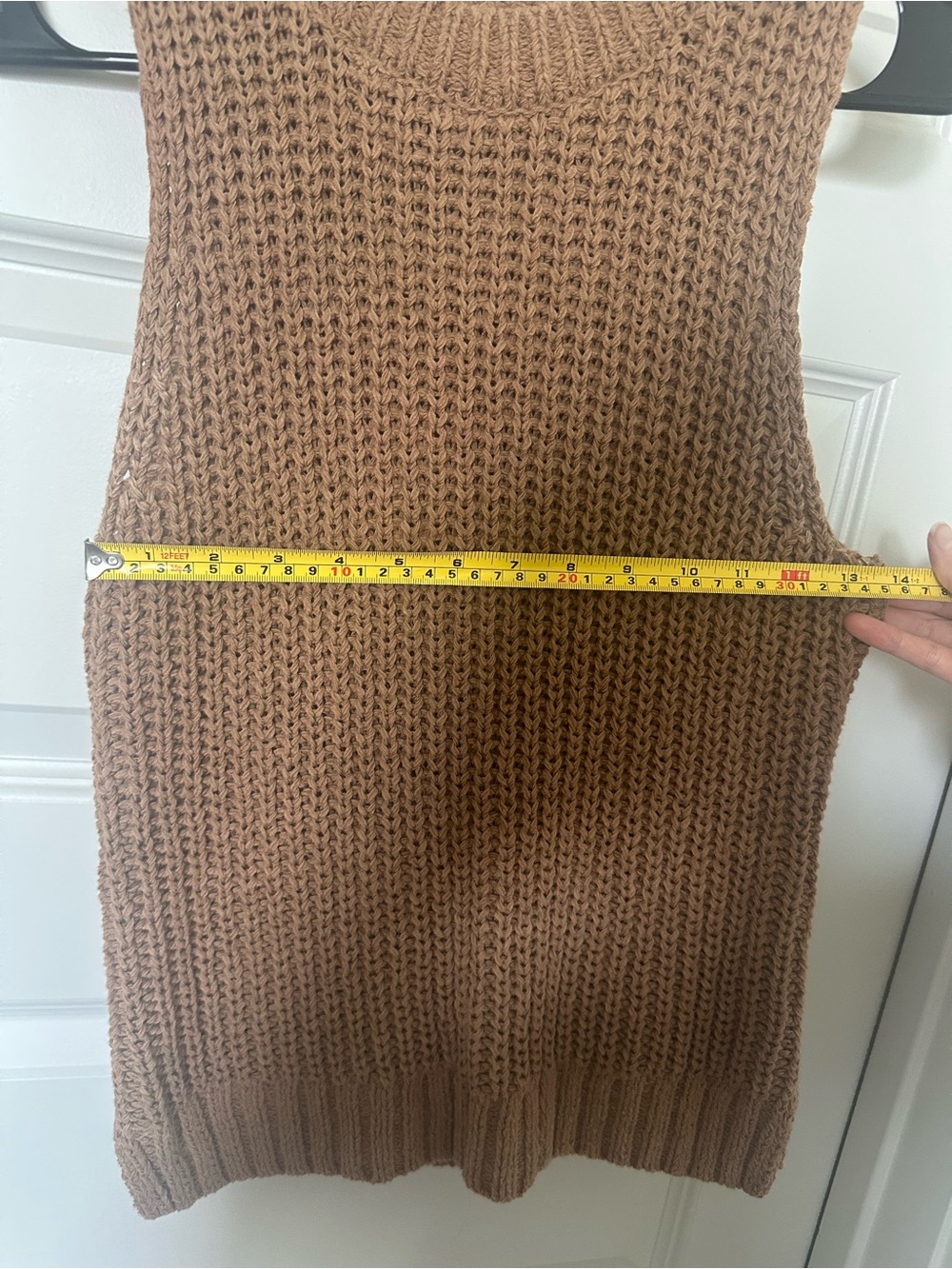 Abercrombie Sleeveless Knit Tank Sweater - Brown - Picture 5 of 5